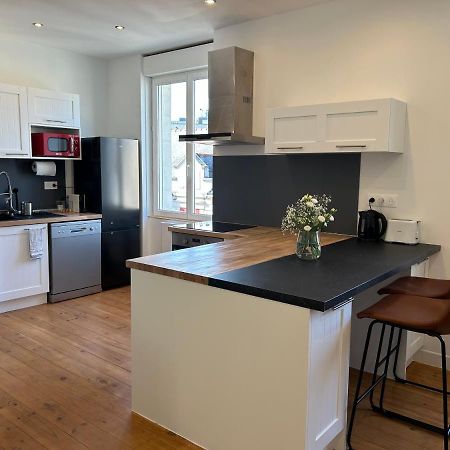 Appartement Confortable De 80M2 Centre Ville De Quimper & Parking Prive Exterior photo